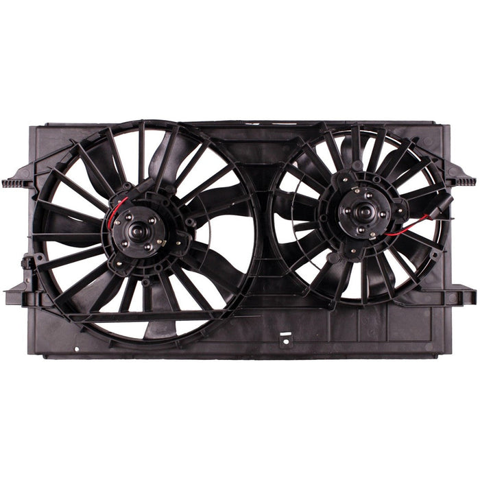 2004-2010 Chevrolet Malibu Classic LS/Classic LT/Pontiac G6 Engine Cooling Fan Assembly Dual Fan Assembly - GM3115178-Partify-Painted-Replacement-Body-Parts