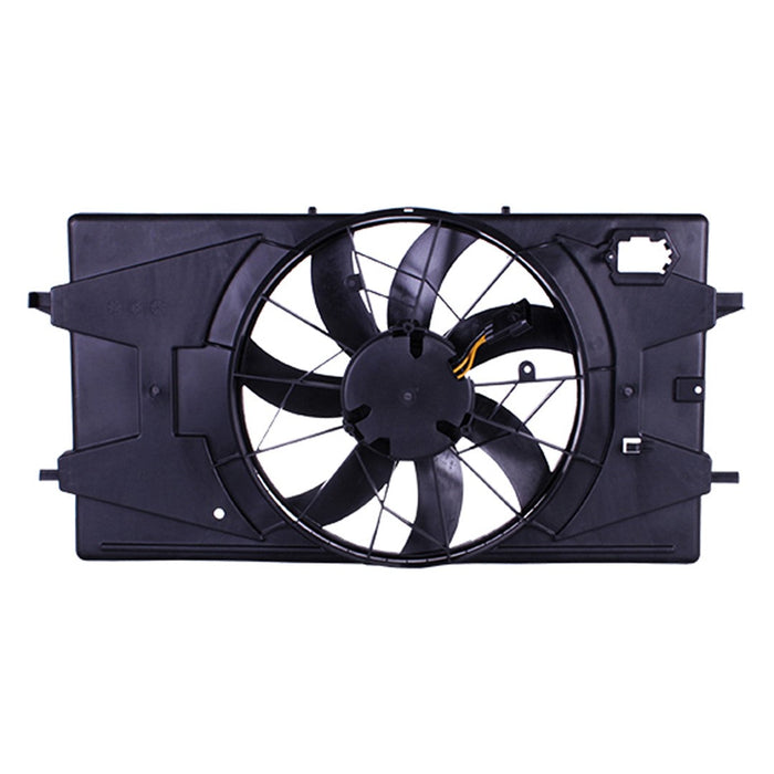 2005-2010 Chevrolet Cobalt/Pontiac G5 Engine Cooling Fan Assembly 2.2L L4 - GM3115179-Partify-Painted-Replacement-Body-Parts