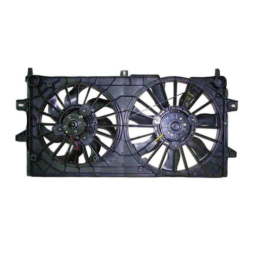 2006-2011 Chevrolet Impala/Monte Carlo 50th Anniversary Edition/LS/LT/LTZ Engine Cooling Fan Assembly Motor/Blade/Shroud Assembly 3.5L V6/3.9L V6 - GM3115187-Partify-Painted-Replacement-Body-Parts