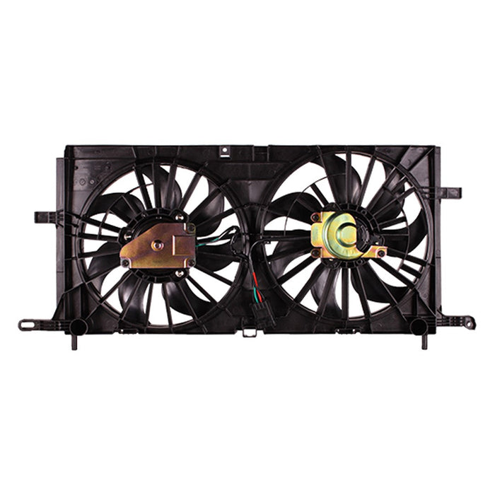 2005-2006 Buick Terraza/Chevrolet Uplander/Pontiac Montana Engine Cooling Fan Assembly W/O Rear A/C 3.5L V6 - GM3115196-Partify-Painted-Replacement-Body-Parts