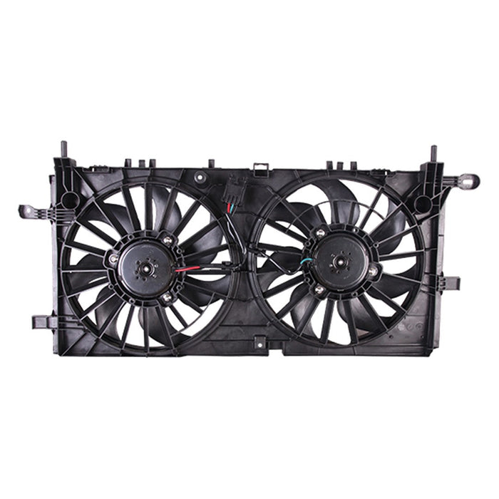 2006-2009 Engine Cooling Fan Assembly Motor/Blade/Shroud Assembly 3.9L V6 - GM3115228-Partify-Painted-Replacement-Body-Parts
