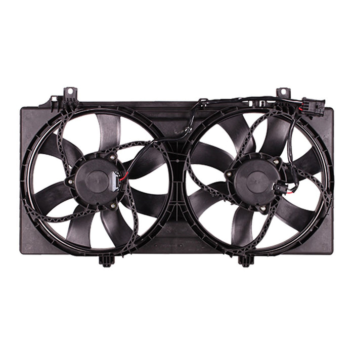 2010-2011 Chevrolet Camaro Engine Cooling Fan Assembly Motor/Blade/Shroud Assembly 3.6L V6 - GM3115229-Partify-Painted-Replacement-Body-Parts