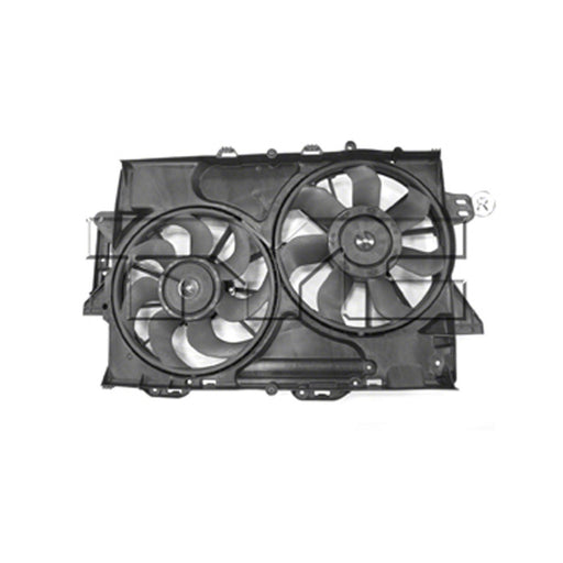 2008-2009 Chevrolet Equinox/Pontiac Torrent Engine Cooling Fan Assembly 2Nd Design Motor/Blade/Shroud Dual Fan Assembly 3.4L V6 - GM3115241-Partify-Painted-Replacement-Body-Parts