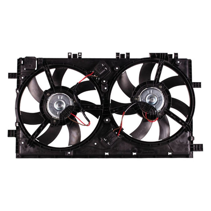 2011-2012 Buick Regal Engine Cooling Fan Assembly 1St Design Motor/Blade/Shroud Dual Fan Assembly 2L L4 - GM3115242-Partify-Painted-Replacement-Body-Parts
