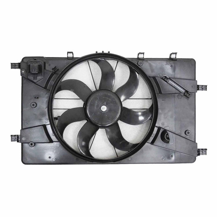 2011-2016 Chevrolet Cruze/Cruze Limited Engine Cooling Fan Assembly Motor/Blade/Shroud Assy 1.4L L4/1.8L L4 - GM3115246-Partify-Painted-Replacement-Body-Parts