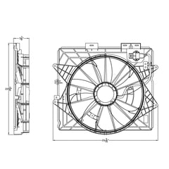 Engine Cooling Fan Assembly image