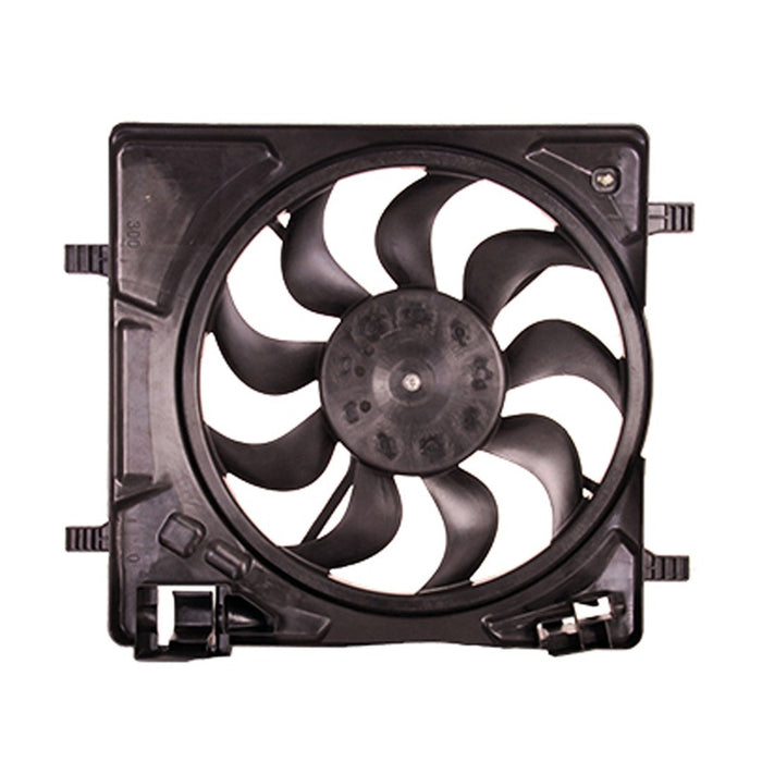 2013-2015 Chevrolet Spark Engine Cooling Fan Assembly W/O A/C - GM3115255-Partify-Painted-Replacement-Body-Parts