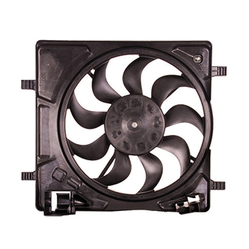 2013-2015 Chevrolet Spark Engine Cooling Fan Assembly W/O A/C - GM3115255-Partify-Painted-Replacement-Body-Parts