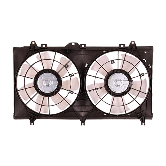 2012-2015 Chevrolet Camaro Engine Cooling Fan Assembly Motor/Blade/Shroud Dual Fan Assembly 3.6L V6 - GM3115265-Partify-Painted-Replacement-Body-Parts