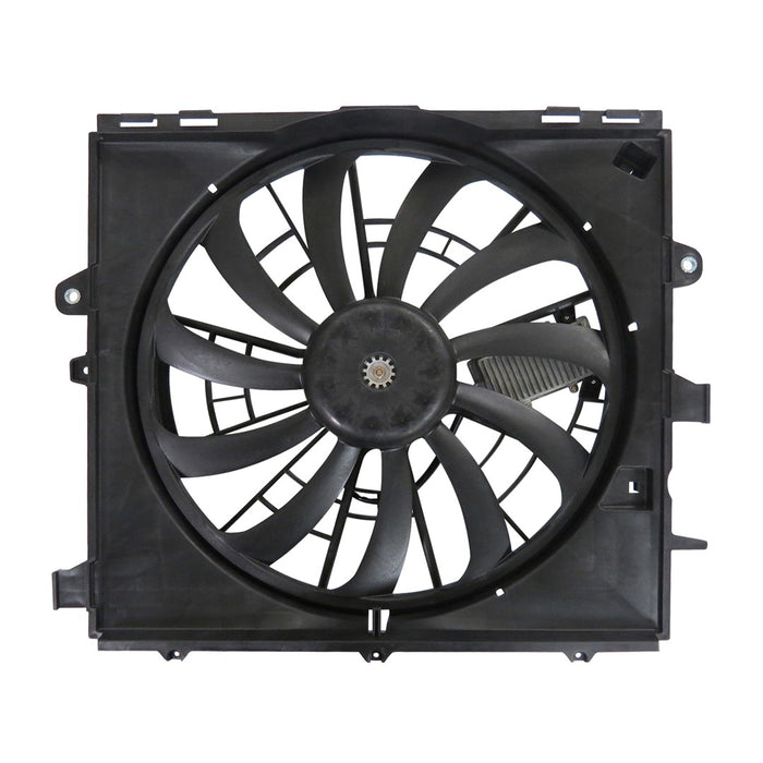 2013-2015 Cadillac ATS/CTS Engine Cooling Fan Assembly 2.5L L4/2L L4 Turbocharged/3.6L V6 Coupe/Sedan - GM3115283-Partify-Painted-Replacement-Body-Parts