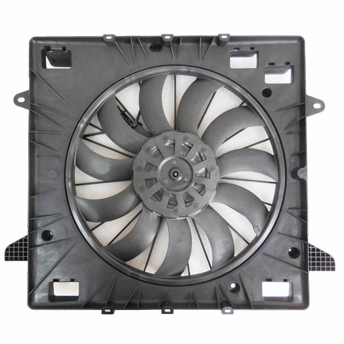 2017-2019 Cadillac XT5/GMC Acadia Engine Cooling Fan Assembly W/O Towing Pkg 2.5L L4/3.6L V6 - GM3115295-Partify-Painted-Replacement-Body-Parts