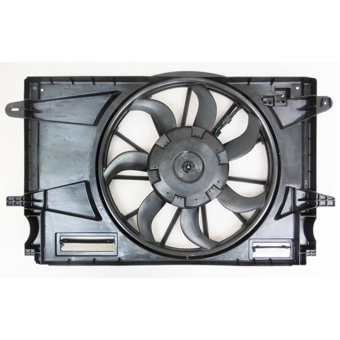 2016 Chevrolet Cruze Engine Cooling Fan Assembly W/Auto A/C Control 1.4L L4 Turbocharged Sedan - GM3115309-Partify-Painted-Replacement-Body-Parts