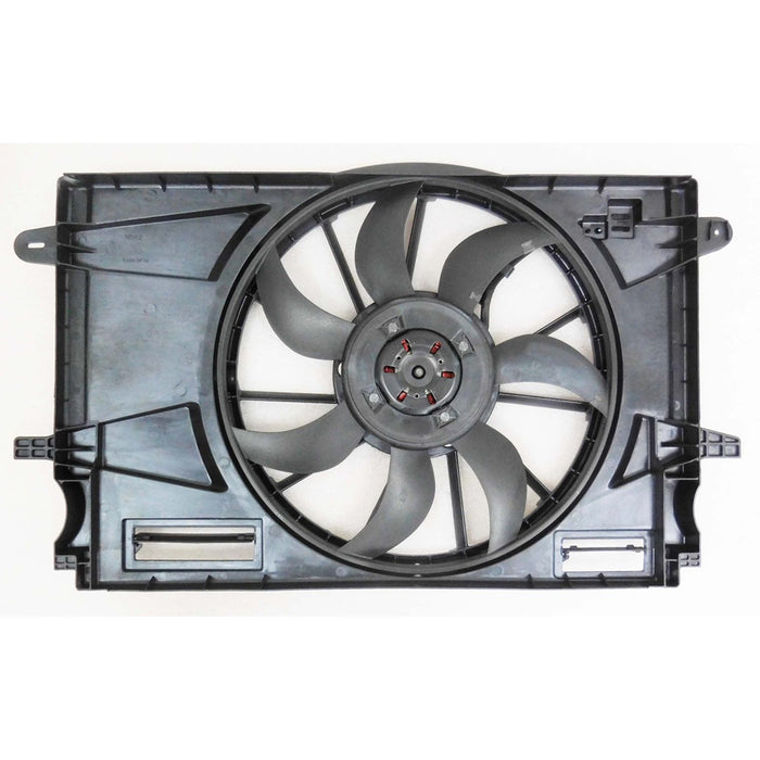 2017-2018 Chevrolet Cruze Engine Cooling Fan Assembly Fan Assy Kit Acdelco# 15-81892 1.4L L4 Turbocharged Sedan - GM3115310-Partify-Painted-Replacement-Body-Parts