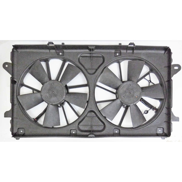 2019-2022 Chevrolet Silverado 1500/1500 LTD/GMC Sierra 1500/Sierra 1500 Limited Engine Cooling Fan Assembly W/Max Trailering Pkg Dual Fan Assy 5.3L V8/6.2L V8 - GM3115319-Partify-Painted-Replacement-Body-Parts