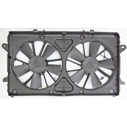 2019-2022 Chevrolet Silverado 1500/1500 LTD/GMC Sierra 1500/Sierra 1500 Limited Engine Cooling Fan Assembly W/Max Trailering Pkg Dual Fan Assy 5.3L V8/6.2L V8 - GM3115319-Partify-Painted-Replacement-Body-Parts