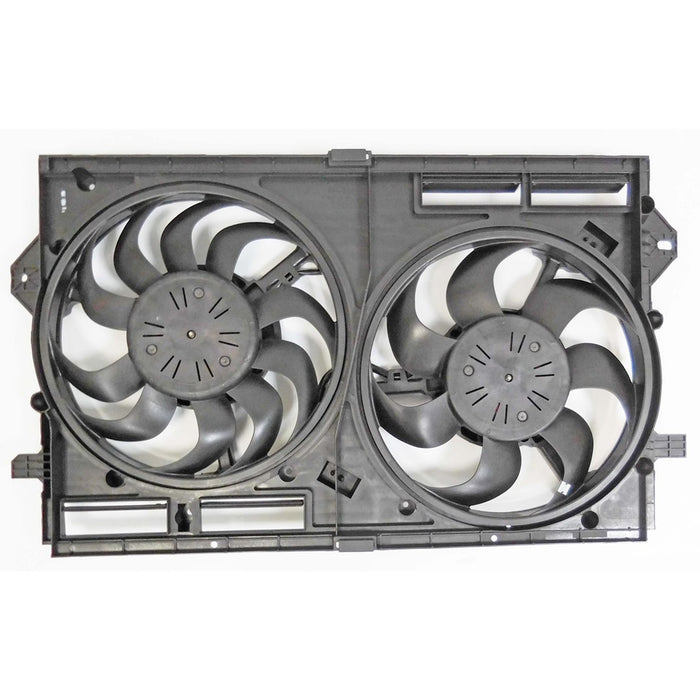 2016-2020 Buick Envision Engine Cooling Fan Assembly Motor/Blade/Shroud Dual Fan Assy 2L L4 - GM3115325-Partify-Painted-Replacement-Body-Parts