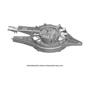 Rear Passenger Side Engine Cooling Fan Assembly image
