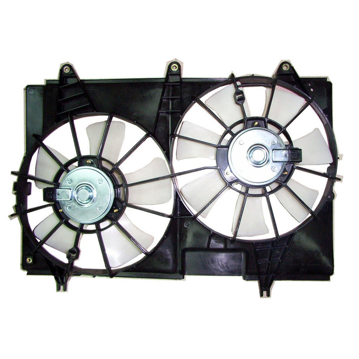 2004-2007 Cadillac CTS A/C Condenser Fan Assembly Motor/Blade/Shroud Assembly 2.8L V6/3.6L V6 - GM3120106-Partify-Painted-Replacement-Body-Parts