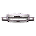 2003-2007 GMC Pickup GMC Sierra Grille Chrome Black 2500/3500 - GM1200568-Partify-Painted-Replacement-Body-Parts