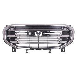 2018-2021 GMC Terrain Grille Chrome Bars With Chrome Frame/Moulding Slt Model - GM1200758-Partify-Painted-Replacement-Body-Parts