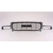 1999-2006 GMC Yukon Grille Black Horizontal Bars With Textured Gray Frame - GM1200429-Partify-Painted-Replacement-Body-Parts