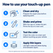 Volkswagen Touch-Up Pen — Essential Kit