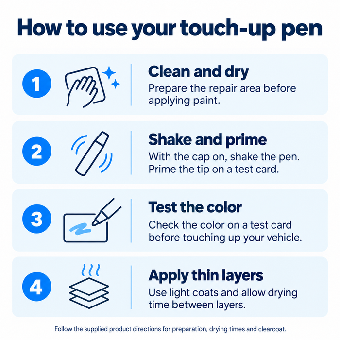 Eagle Touch-Up Pen — Preferred Kit