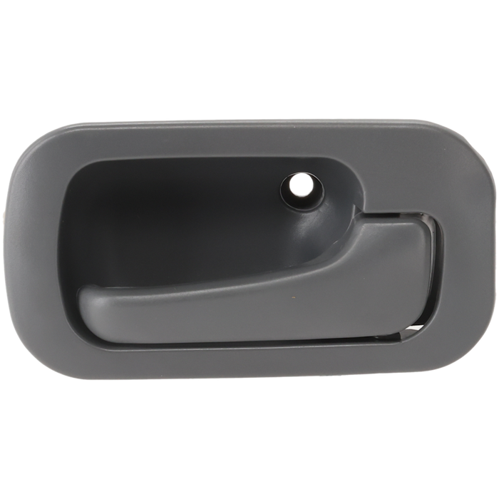 1992-1995 Honda Civic Front Passenger Side Interior Door Handle Dark Gray Inside - HO1353112-Partify-Painted-Replacement-Body-Parts