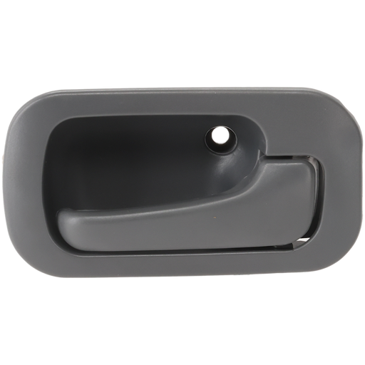 1992-1995 Honda Civic Front Passenger Side Interior Door Handle Dark Gray Inside - HO1353112-Partify-Painted-Replacement-Body-Parts