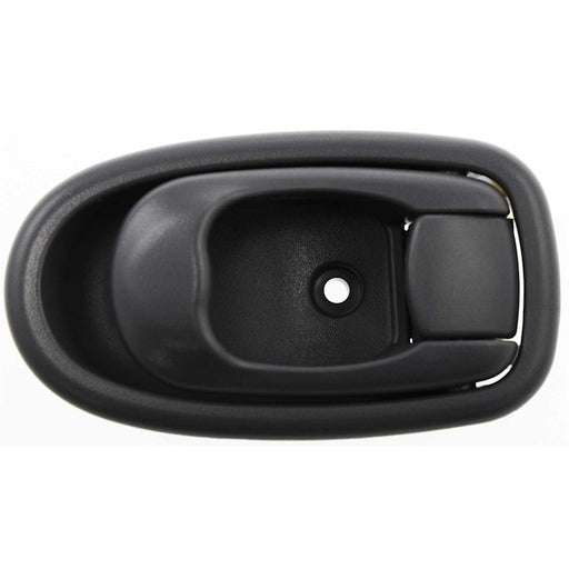1996-1998 Hyundai Elantra Front Passenger Side Interior Door Handle Gray Inside - HY1353102-Partify-Painted-Replacement-Body-Parts
