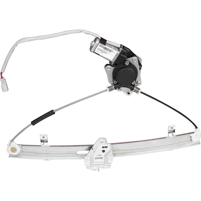 2001-2005 Honda Civic Front Passenger Side Window Regulator Usa/Canada Built Power W/Motor 4 Door - HO1351108-Partify-Painted-Replacement-Body-Parts