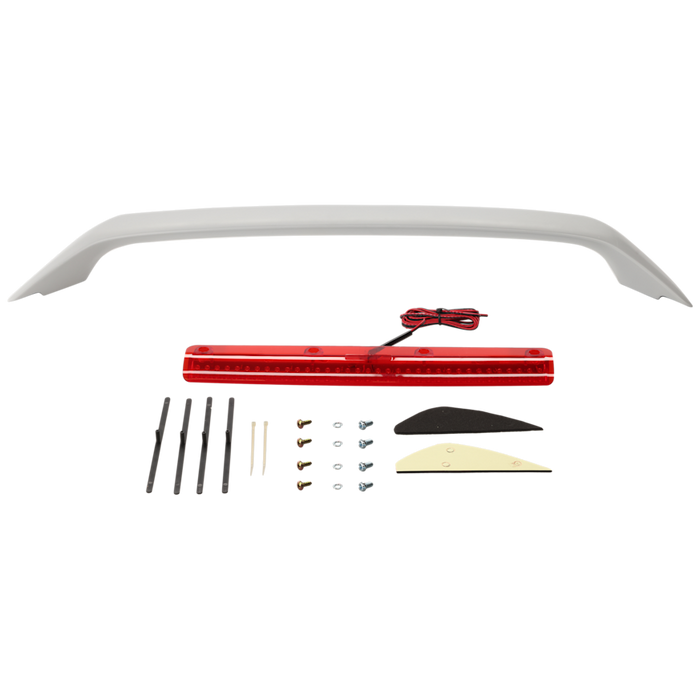 2001-2002 Honda Civic Deck Lid Spoiler Wall Accessory Design W/Led 2 Door - HO1895122-Partify-Painted-Replacement-Body-Parts