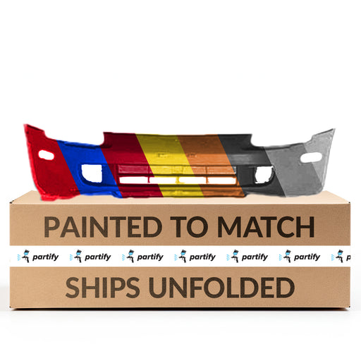 1996-1997 Honda Civic del Sol CAPA Certified Front Bumper - HO1000175C-Partify-Painted-Replacement-Body-Parts