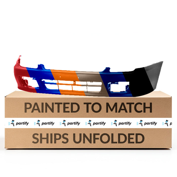 1997-2001 Honda Prelude Front Bumper W/O Side Marker Lamp Holes d - HO1000220-Partify-Painted-Replacement-Body-Parts