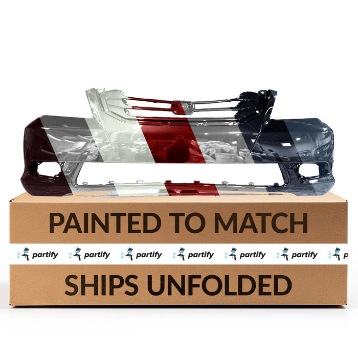 2008-2010 Honda Odyssey Non Touring Front Bumper Without Sensor Holes - HO1000257-Partify-Painted-Replacement-Body-Parts