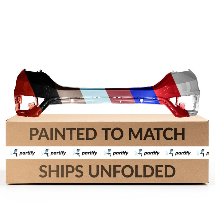 2015-2016 Honda CR-V CAPA Certified Front Upper Bumper - HO1014102C-Partify-Painted-Replacement-Body-Parts