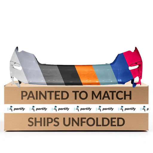 2019-2022 Honda Pilot CAPA Certified Front Upper Bumper - HO1014105C-Partify-Painted-Replacement-Body-Parts