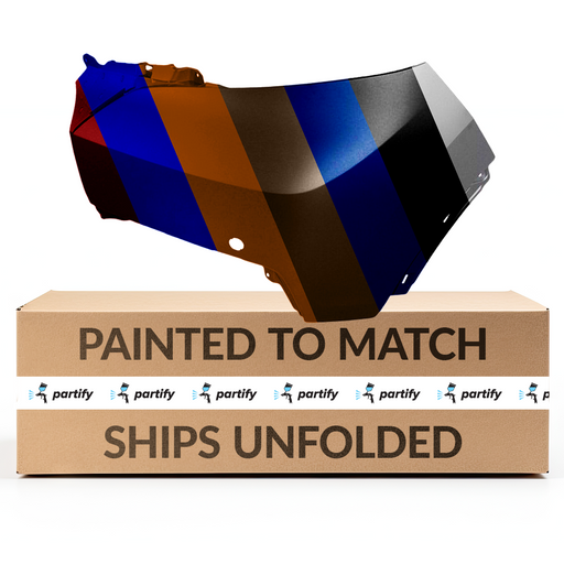 2019-2021 Honda Passport Driver Side Front Bumper End With Sensor Hole - HO1016101-Partify-Painted-Replacement-Body-Parts