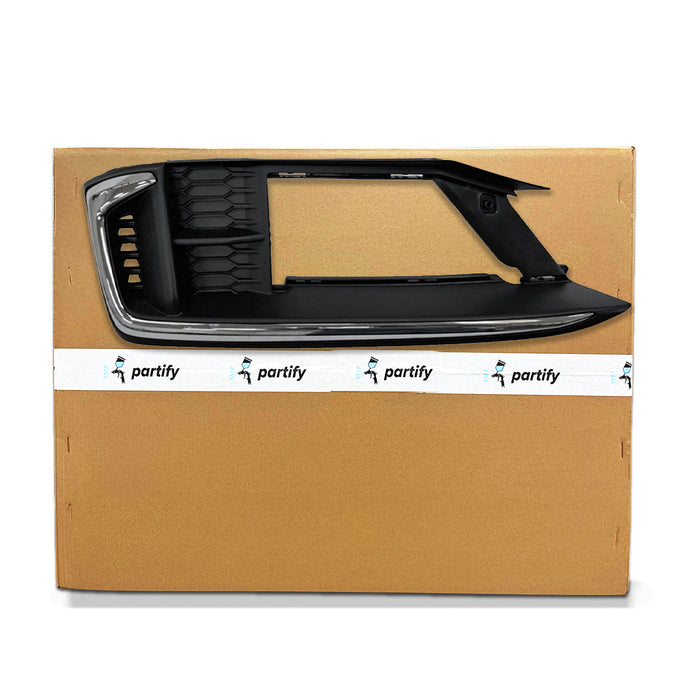 Honda Civic DX/LX Front Driver Side Bumper Insert For Use W/O Fog Lamps Coupe/Sedan - HO1038146