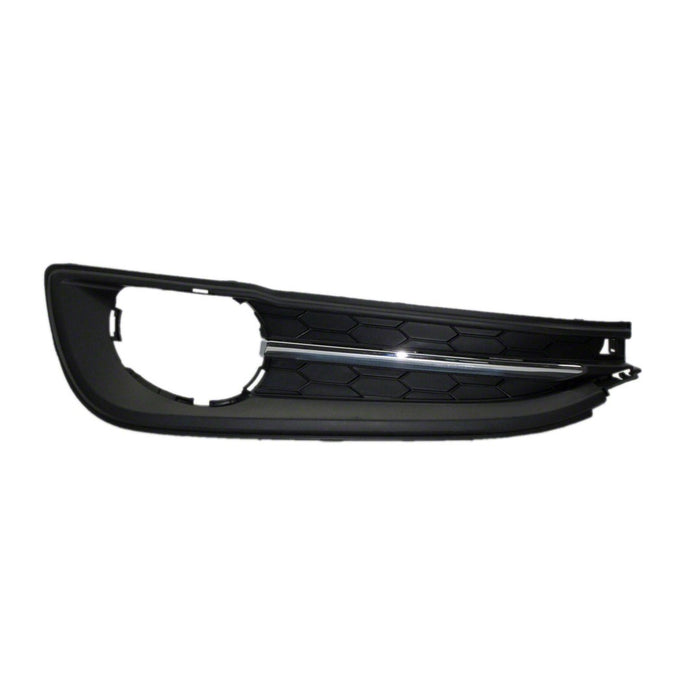 2013-2014 Honda Civic Front Passenger Side Bumper Insert Fog Lamp Bezel W/Fog Lamps 2.4L L4 Sedan - HO1039115-Partify-Painted-Replacement-Body-Parts