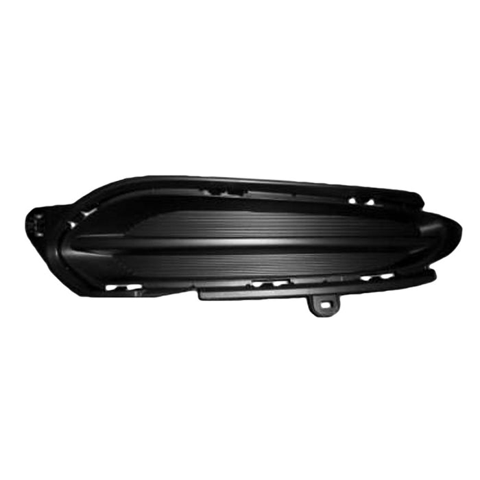 2016-2018 Honda HR-V Front Passenger Side Bumper Insert Fog Lamp Opening Cover W/O Fog Lamps - HO1039126-Partify-Painted-Replacement-Body-Parts