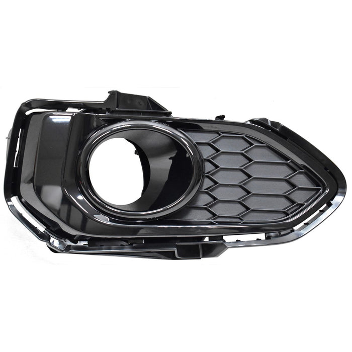 2018-2020 Honda Fit EX/EX-L/Sport Front Passenger Side Bumper Insert Fog Lamp Bezel W/Fog Lamps - HO1039152-Partify-Painted-Replacement-Body-Parts