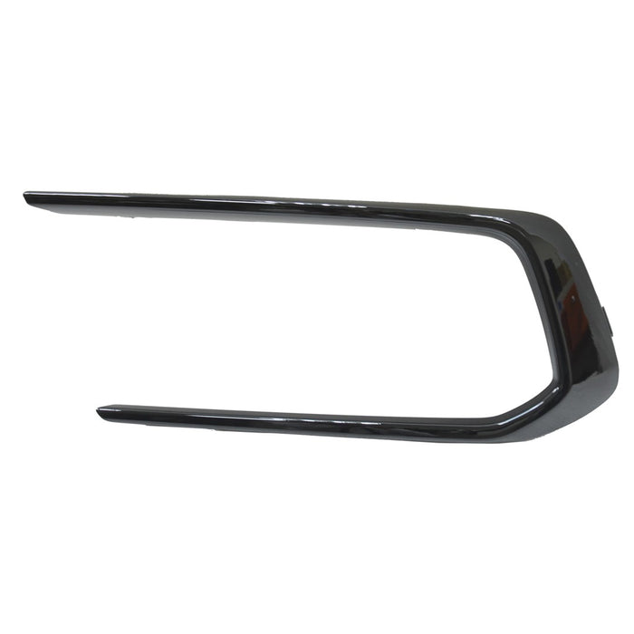 2019-2021 Honda Passport Front Driver Side Bumper Molding Side Garnish Gloss - HO1046110-Partify-Painted-Replacement-Body-Parts