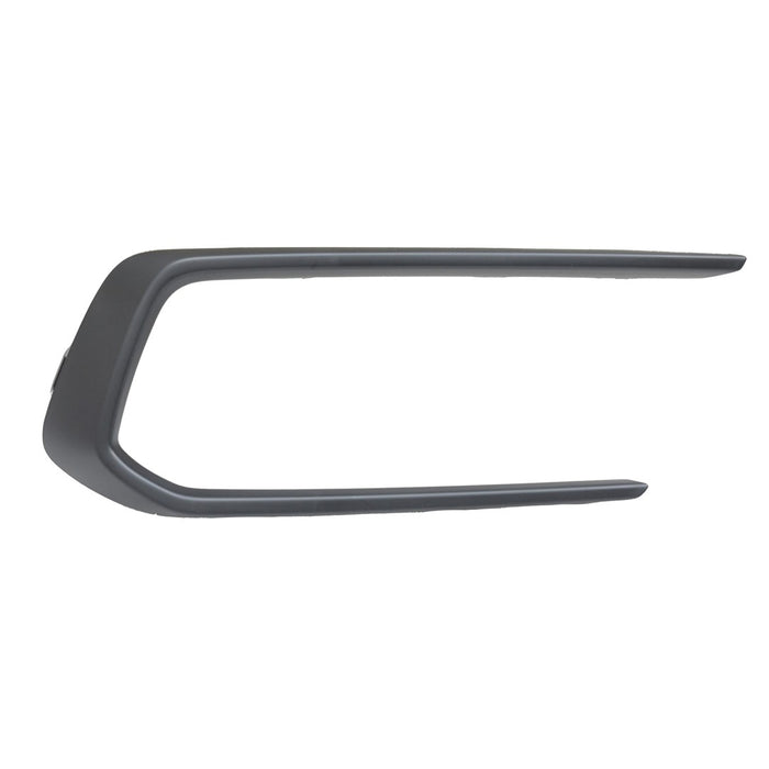 2019-2021 Honda Passport Front Passenger Side Bumper Molding Side Garnish Matte - HO1047109-Partify-Painted-Replacement-Body-Parts