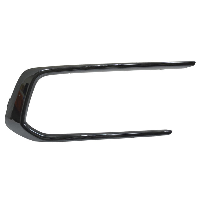 2019-2021 Honda Passport Front Passenger Side Bumper Molding Side Garnish Gloss - HO1047110-Partify-Painted-Replacement-Body-Parts