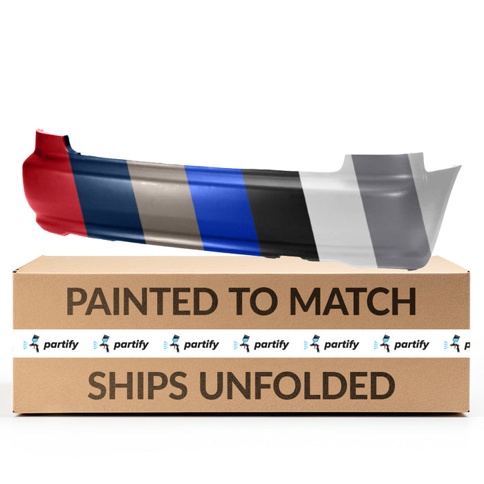 1992-1995 Honda Civic Rear Bumper 2 Door Hatchback - HO1100128-Partify-Painted-Replacement-Body-Parts