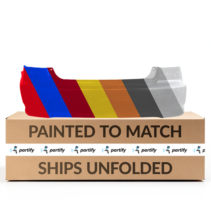 2004 Acura EL CAPA Certified Rear Bumper 4 Door Sedan - HO1100148C-Partify-Painted-Replacement-Body-Parts