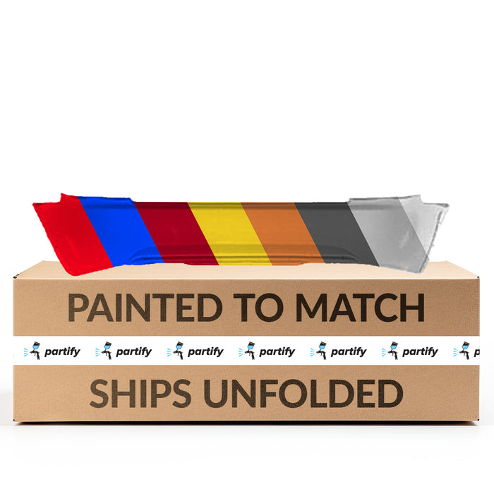 1993-1997 Honda Civic del Sol CAPA Certified Rear Bumper - HO1100171C-Partify-Painted-Replacement-Body-Parts