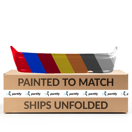 1999-2000 Honda Civic Rear Bumper Usa/Canada Built Coupe/Sedan - HO1100195-Partify-Painted-Replacement-Body-Parts