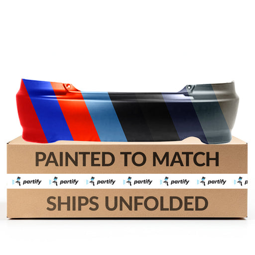 2004-2005 Honda Civic CAPA Certified Rear Bumper 2 Door Coupe - HO1100231C-Partify-Painted-Replacement-Body-Parts